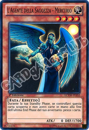 LCYW-IT252 L'Agente della Saggezza-Mercurio super rara 1a Edizione (IT) -GOOD-