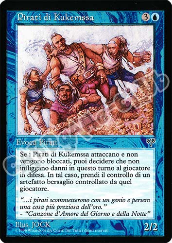 Pirati di Kukemssa rara (IT) -NEAR MINT-