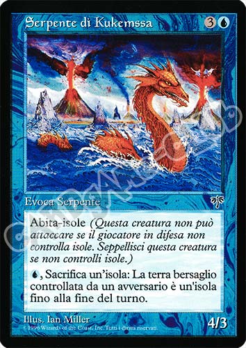 Serpente di Kukemssa comune (IT) -NEAR MINT-