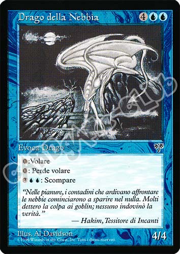 Drago della Nebbia rara (IT) -NEAR MINT-