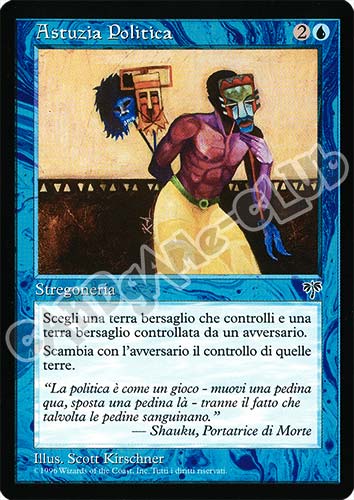 Astuzia Politica rara (IT) -NEAR MINT-