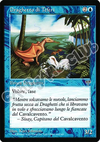 Draghetto di Teferi comune (IT) -NEAR MINT-