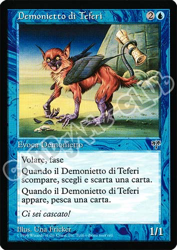 Demonietto di Teferi rara (IT) -NEAR MINT-