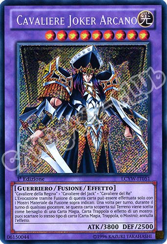 LCYW-IT051 Cavaliere Joker Arcano rara segreta 1a Edizione (IT) -NEAR MINT-