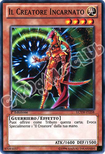 LCYW-IT258 Il Creatore Incarnato comune 1a Edizione (IT) -NEAR MINT-