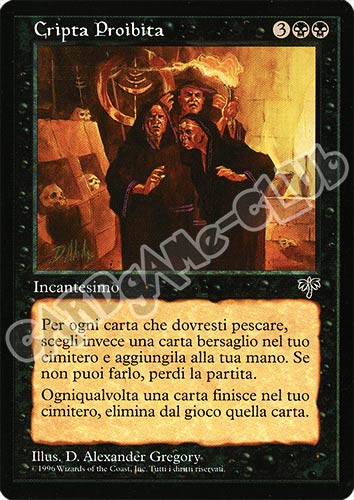 Cripta Proibita rara (IT) -NEAR MINT-