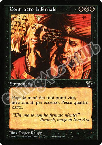 Contratto Infernale rara (IT) -NEAR MINT-