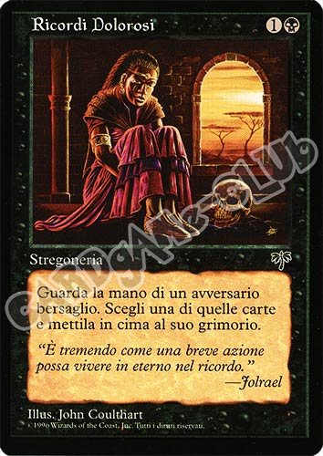 Ricordi Dolorosi non comune (IT) -NEAR MINT-