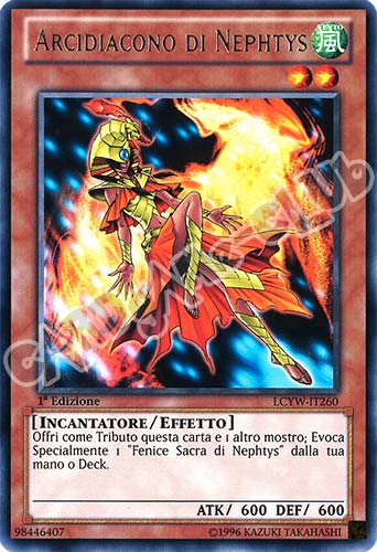 LCYW-IT260 Arcidiacono di Nephtys rara 1a Edizione (IT) -NEAR MINT-