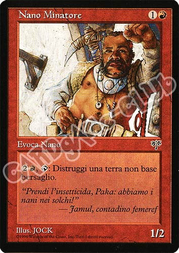 Nano Minatore non comune (IT) -NEAR MINT-