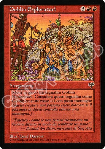 Goblin Esploratori non comune (IT) -NEAR MINT-