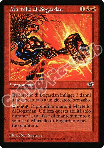 Martello di Bogardan rara (IT) -NEAR MINT-