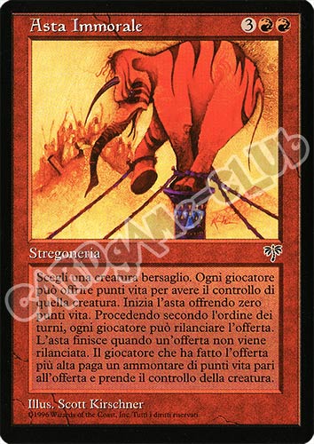 Asta Immorale rara (IT) -NEAR MINT-