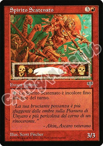 Spirito Scatenato comune (IT) -NEAR MINT-