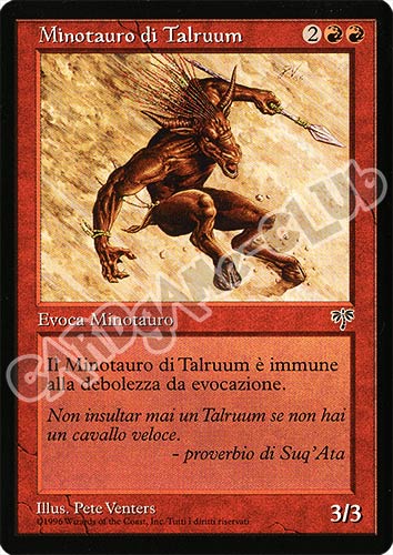 Minotauro di Talruum comune (IT) -NEAR MINT-