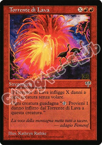 Torrente di lava rara (IT) -NEAR MINT-