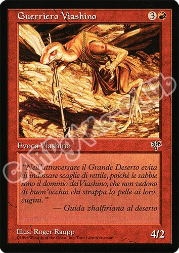 Guerriero Viashino comune (IT) -NEAR MINT-