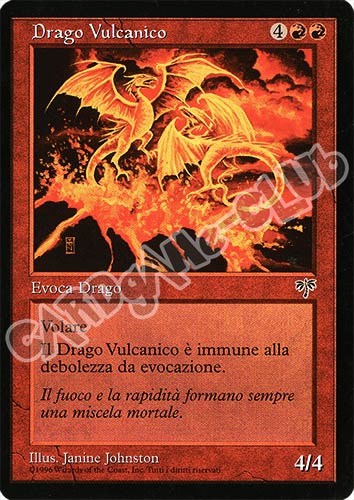 Drago Vulcanico rara (IT) -NEAR MINT-