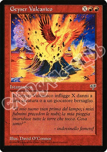 Geyser Vulcanico non comune (IT) -NEAR MINT-