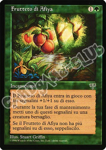 Frutteto di Aliya rara (IT) -NEAR MINT-