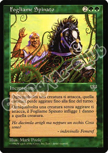 Fogliame Spinato non comune (IT) -NEAR MINT-