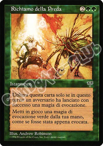 Richiamo della Preda rara (IT) -NEAR MINT-