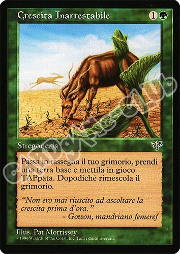 Crescita Inarrestabile comune (IT) -NEAR MINT-