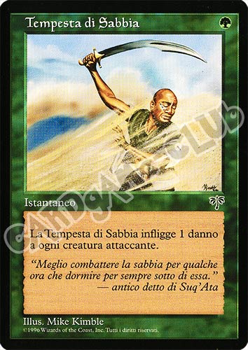 Tempesta di Sabbia comune (IT) -NEAR MINT-