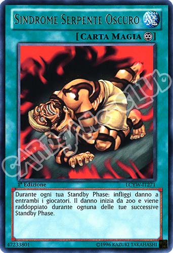 LCYW-IT271 Sindrome Serpente Oscuro rara 1a Edizione (IT) -NEAR MINT-