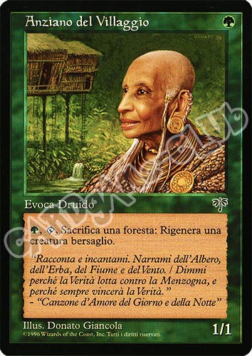 Anziano del Villaggio comune (IT) -NEAR MINT-