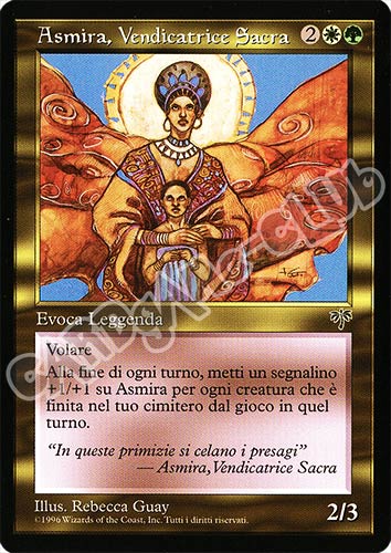 Asmira, Vendicatrice Sacra rara (IT) -NEAR MINT-