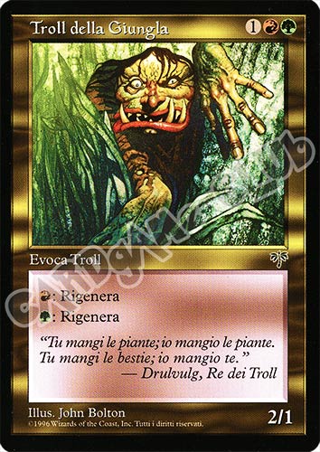 Troll della Giungla non comune (IT) -NEAR MINT-