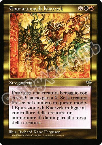 Epurazione di Kaervek non comune (IT) -NEAR MINT-