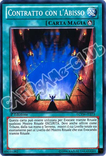 LCYW-IT273 Contratto con l'Abisso comune 1a Edizione (IT) -NEAR MINT-