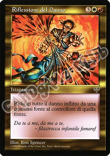 Riflessione del Danno rara (IT) -NEAR MINT-