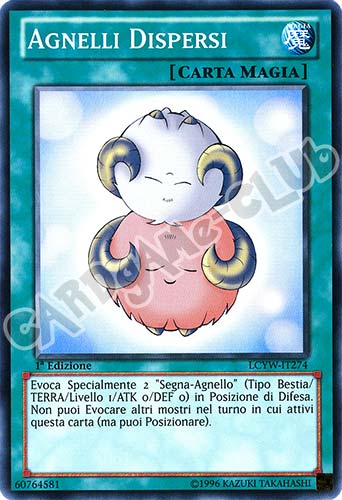 LCYW-IT274 Agnelli Dispersi comune 1a Edizione (IT) -NEAR MINT-