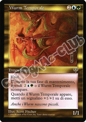 Wurm Temporale rara (IT) -NEAR MINT-