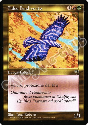 Falco Fendivento non comune (IT) -NEAR MINT-