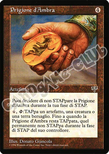 Prigione d'Ambra rara (IT) -NEAR MINT-