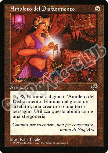 Amuleto del Disfacimento rara (IT) -NEAR MINT-
