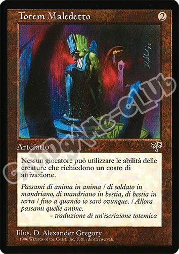 Totem Maledetto rara (IT) -NEAR MINT-
