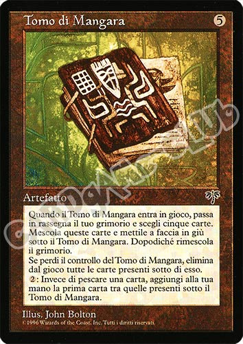 Tomo di Mangara rara (IT) -NEAR MINT-