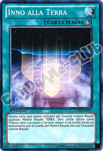 LCYW-IT277 Inno alla Terra comune 1a Edizione (IT) -NEAR MINT-