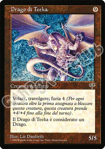 Drago di Tekka rara (IT) -NEAR MINT-