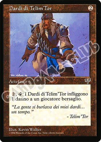 Dardi di Telim'Tor non comune (IT) -NEAR MINT-