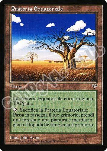 Prateria Equatoriale non comune (IT) -NEAR MINT-
