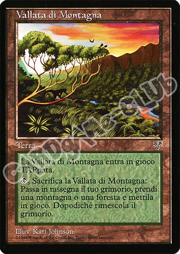 Vallata di Montagna non comune (IT) -NEAR MINT-