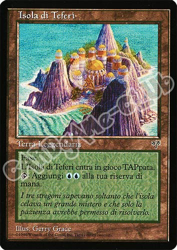 Isola di Teferi rara (IT) -NEAR MINT-