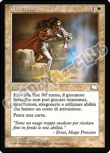 Quiescenza rara (IT) -NEAR MINT-
