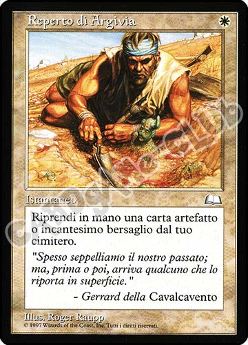 Reperto di Argivia non comune (IT) -NEAR MINT-